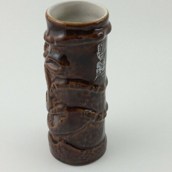 Vintage Stephen Crane Kon Tiki Mug Montreal Restaurant Sheraton Mt Royal Canada - Picture 5 of 12